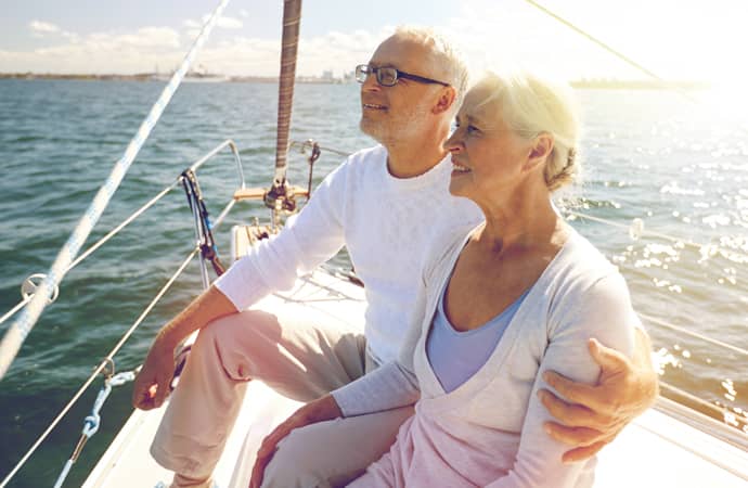 Couple-Embracing-on-a-Sailboat